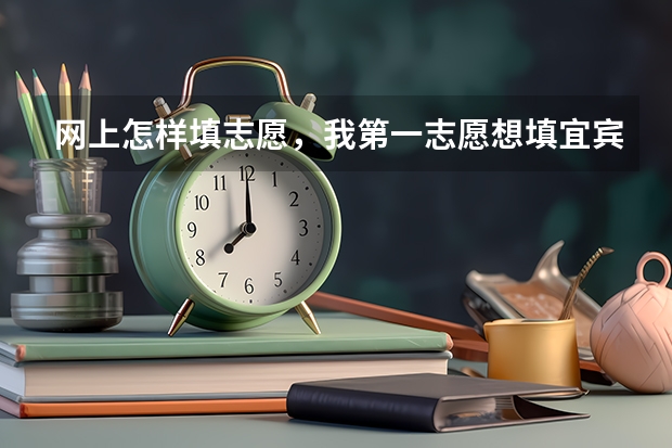 网上怎样填志愿,我第一志愿想填宜宾市三中,第二志愿填珙县一中,怎么填