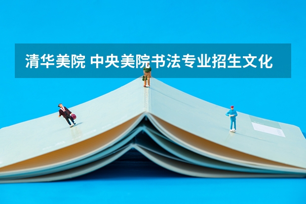 清华美院 中央美院书法专业招生文化和专业分数线(书法专业可以报考那些大学?)
