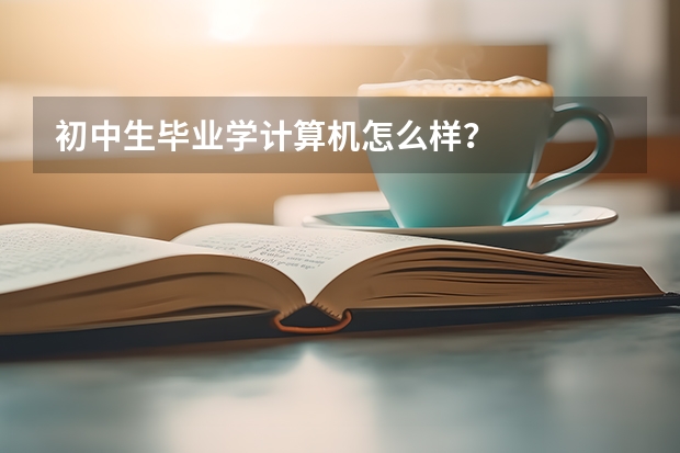 初中生毕业学计算机怎么样?