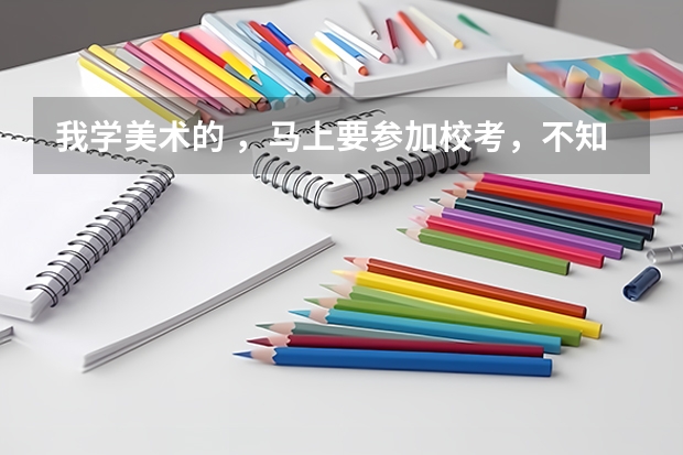 我学美术的 ,马上要参加校考,不知道怎么选择学校