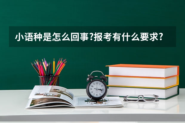 小语种是怎么回事?报考有什么要求?