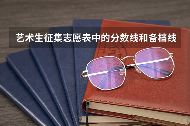 艺术生征集志愿表中的分数线和备档线指的是文化课成绩吗？备档线呢？