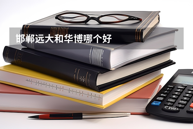 邯郸远大和华博哪个好