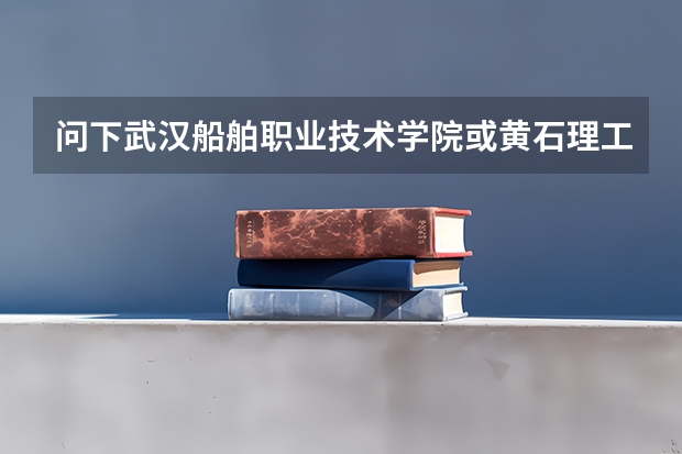 问下武汉船舶职业技术学院或黄石理工学院学校好吗?三本差一分能被录机电一体化专业吗?谢谢了。。