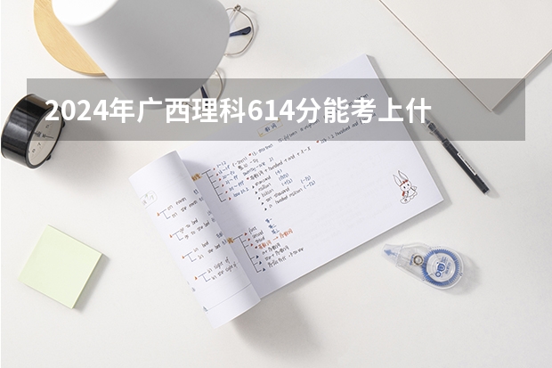 2024年广西理科614分能考上什么大学?