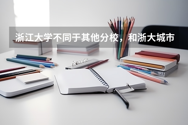 浙江大学不同于其他分校,和浙大城市学院 之类学校的区别是什么(具体)