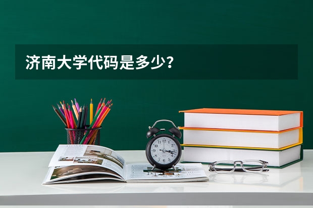 济南大学代码是多少？