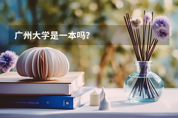 广州大学是一本吗?