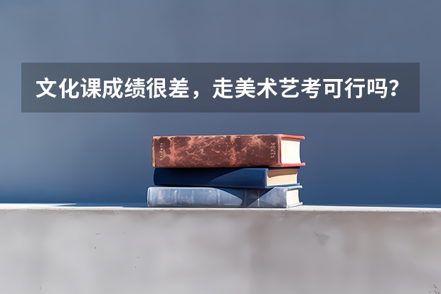 文化课成绩很差,走美术艺考可行吗?