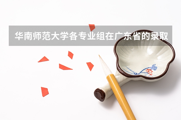 华南师范大学各专业组在广东省的录取分数线及排位!(西南大学师范专业录取分数线)