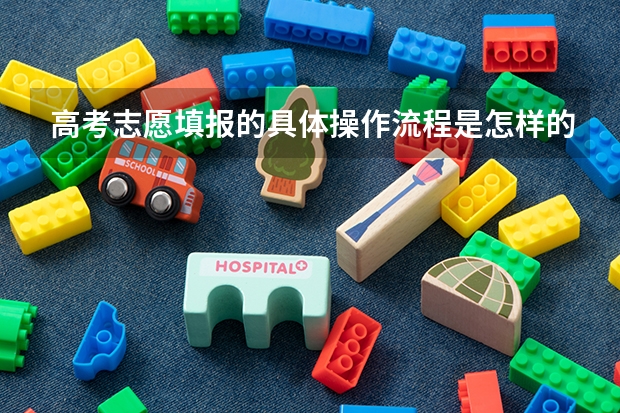 高考志愿填报的具体操作流程是怎样的（网上高考志愿填报流程图解）