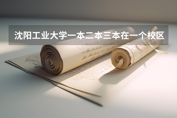 沈阳工业大学一本二本三本在一个校区吗