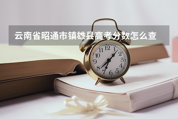 云南省昭通市镇雄县高考分数怎么查