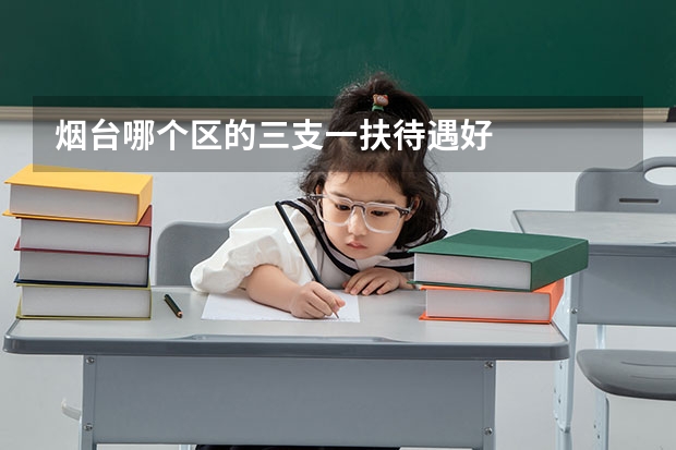 烟台哪个区的三支一扶待遇好
