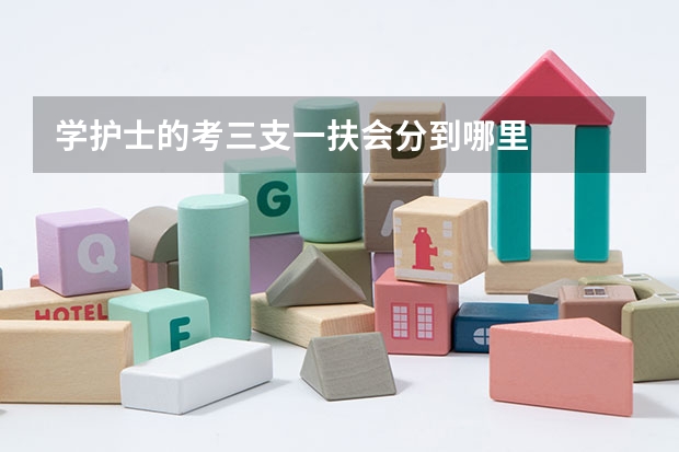学护士的考三支一扶会分到哪里
