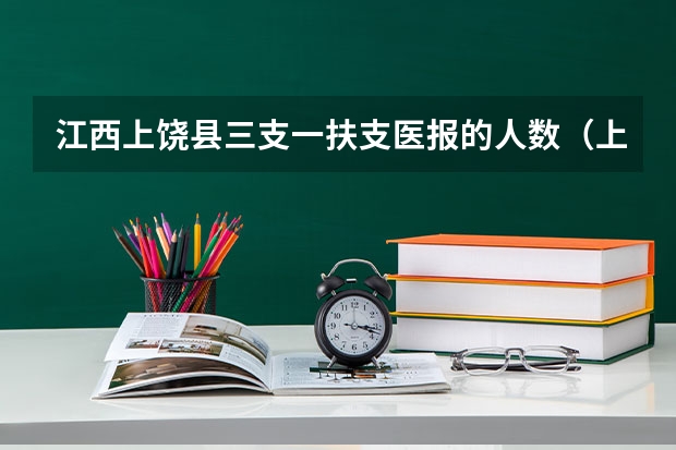 江西上饶县三支一扶支医报的人数（上饶三支一扶考试需要面试嘛？）