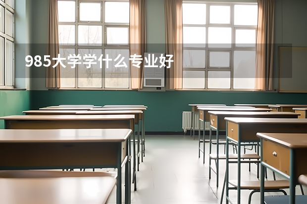 985大学学什么专业好