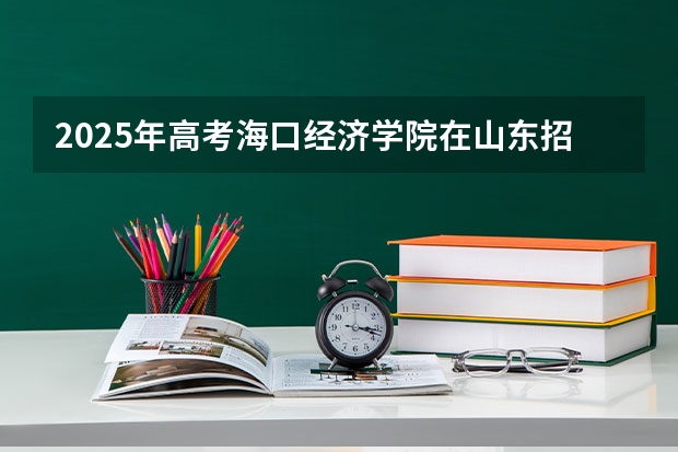 2025年高考海口经济学院在山东招生计划是什么