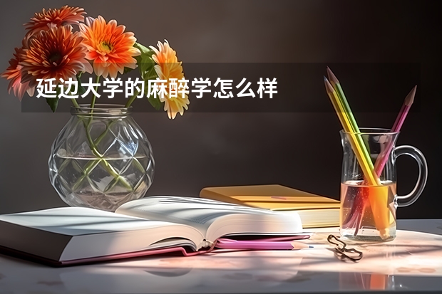 延边大学的麻醉学怎么样