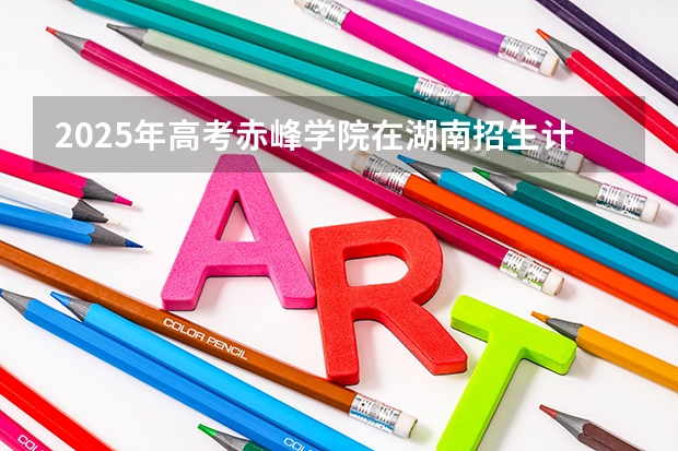 2025年高考赤峰学院在湖南招生计划是什么