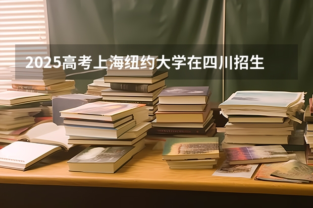 2025高考上海纽约大学在四川招生计划（2026参考）